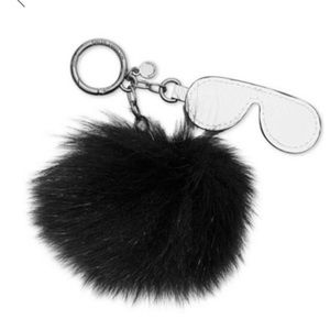 NWT Michael Kors Fuzzy Shades keychain